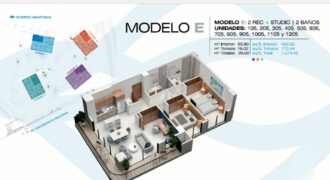 Departamento en Venta, Desarrollo Litora en Puerto Vallarta