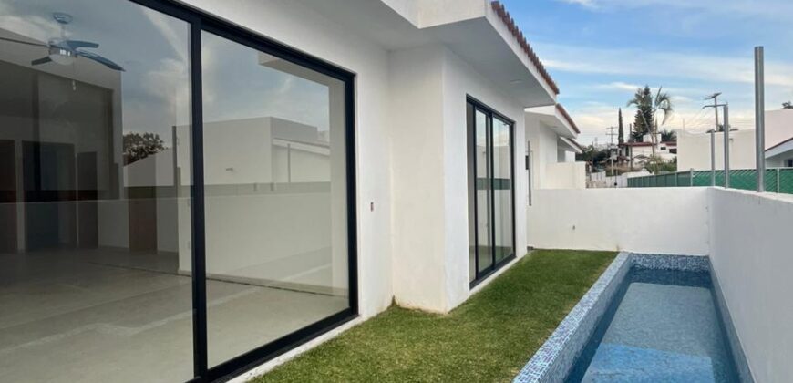 VENTA Casa nueva en Lomas de Cocoyoc