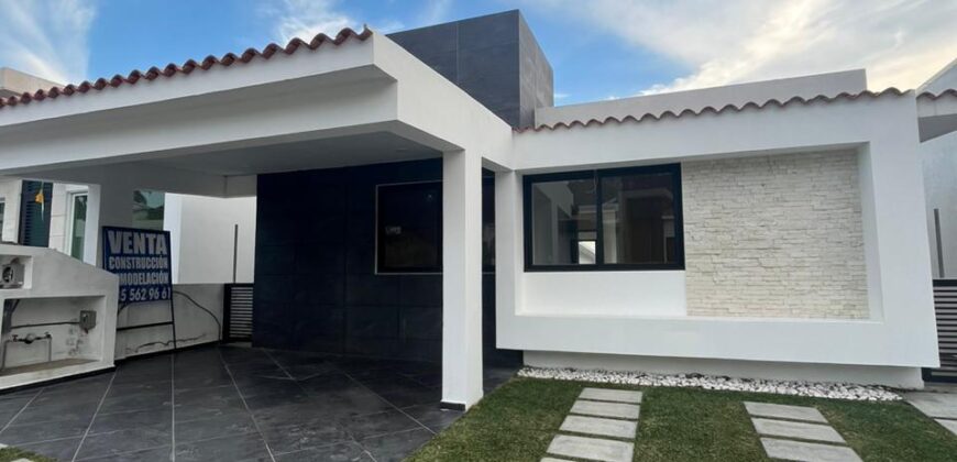 VENTA Casa nueva en Lomas de Cocoyoc