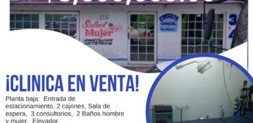 ¡Oportunidad Única! Venta de Clínica Médica en Iztapalapa