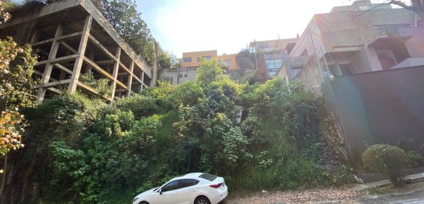 Remate de terreno en bosques de las lomas