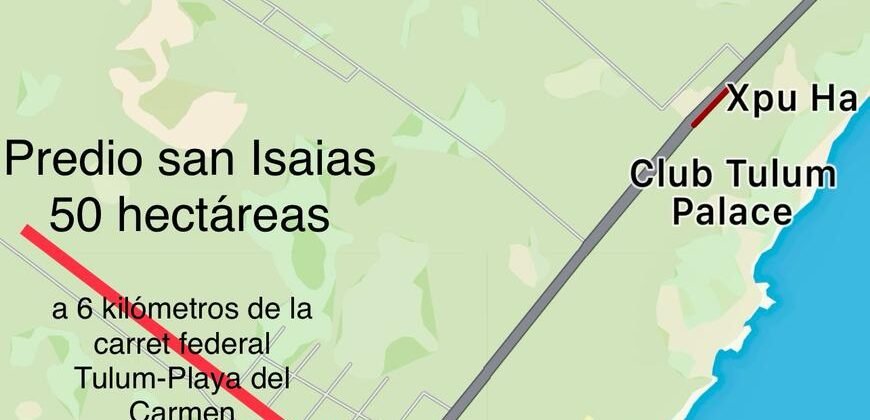 VARIAS HECTAREAS A LA VENTA EN PLAYA DEL CARMEN QUINTANA ROO