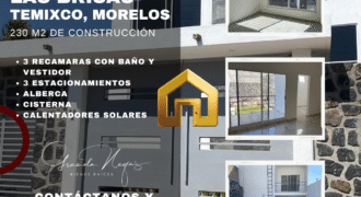 Casa en Fracc. las Brisas, Temixco; Morelos