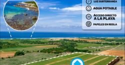 Lotes a solo 800 metros de Playa El Puertecito/ Fraccionamiento Rancho Las Palmas