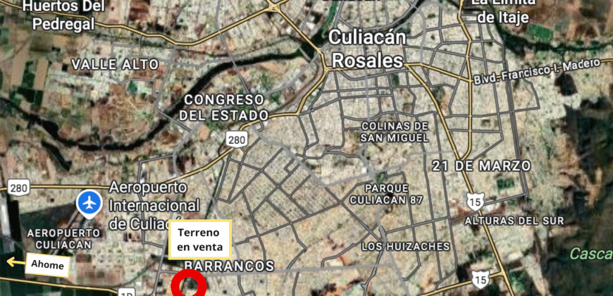 «Terreno Industrial de 9,421 m² en Culiacán Sur con Oficinas, Bodegas y Frente a Carretera – Ideal para CEDIS o Proyectos Logísticos»