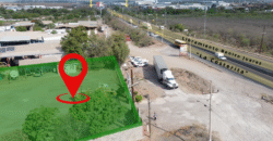 «Terreno Industrial de 9,421 m² en Culiacán Sur con Oficinas, Bodegas y Frente a Carretera – Ideal para CEDIS o Proyectos Logísticos»