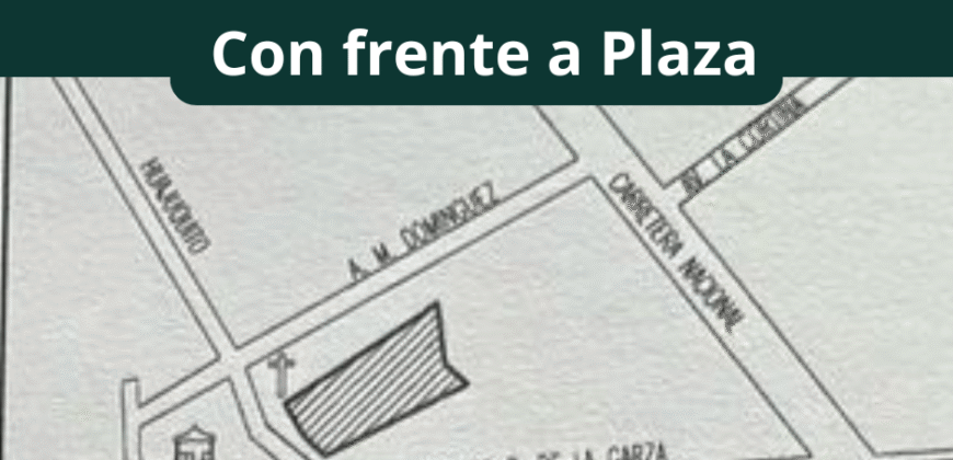 SE VENDEN DOS TERRENOS COMERCIALES CONTIGUOS -Frente a Carretera Nacional –