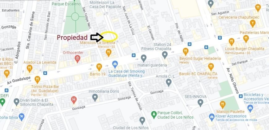 Se vende Terreno Premium 300 m2 único en zona Chapalita