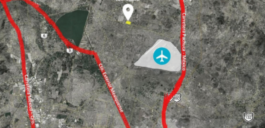 TERRENO COMERCIAL/LOGISTICO/INDUSTRIAL EN SAN SEBASTIAN ZUMPANGO