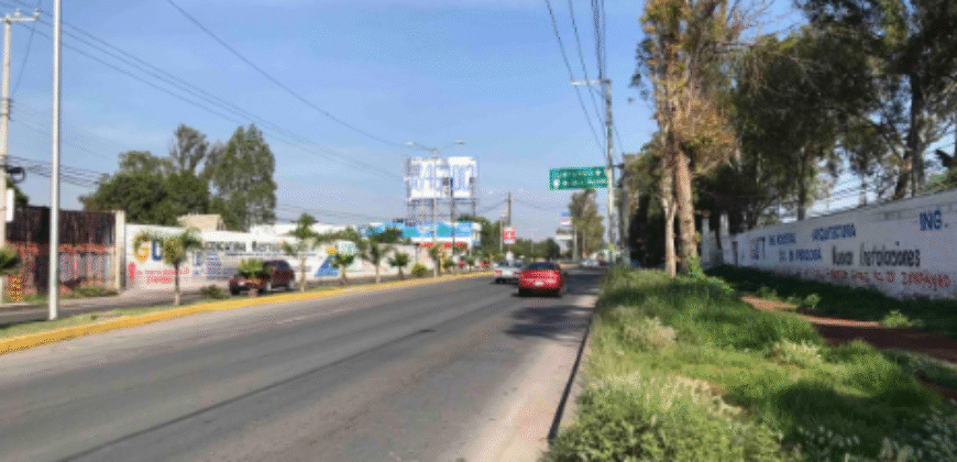 TERRENO COMERCIAL/LOGISTICO/INDUSTRIAL EN SAN SEBASTIAN ZUMPANGO