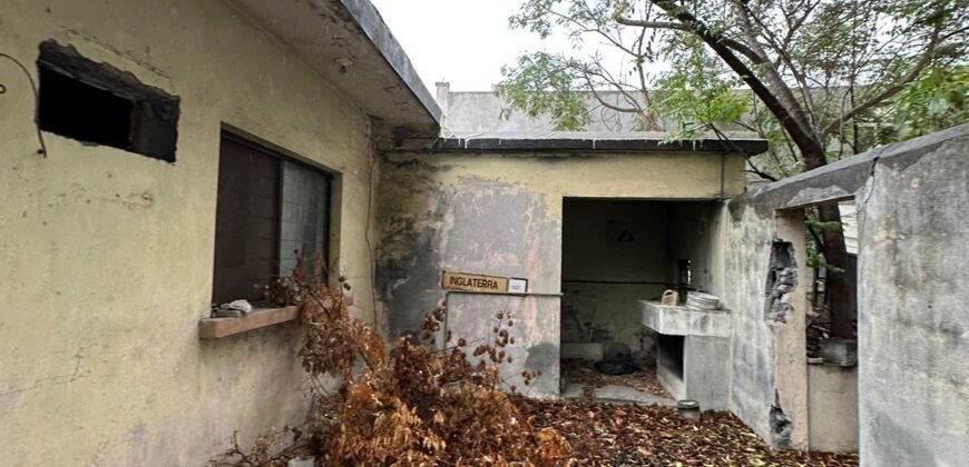 TERRENO EN VENTA EXCELENTE PARA INVERSION CON CONSTRUCCIONES MUY SOLIDAS