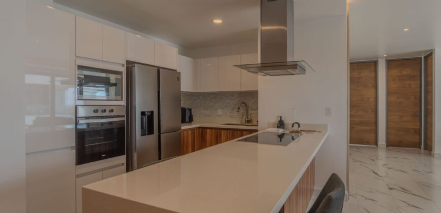 Departamento en venta Cancún amueblado – 2 recámaras con terraza y amenidades premium | Icono Towers