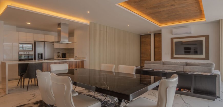 Departamento en venta Cancún amueblado – 2 recámaras con terraza y amenidades premium | Icono Towers