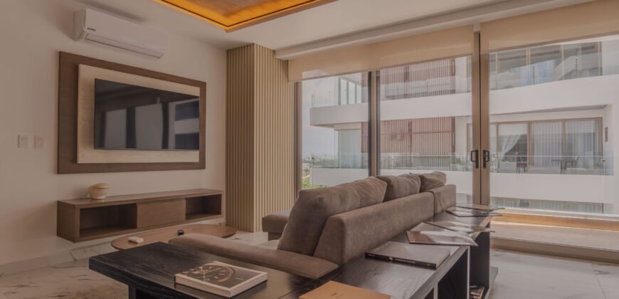 Departamento en venta Cancún amueblado – 2 recámaras con terraza y amenidades premium | Icono Towers