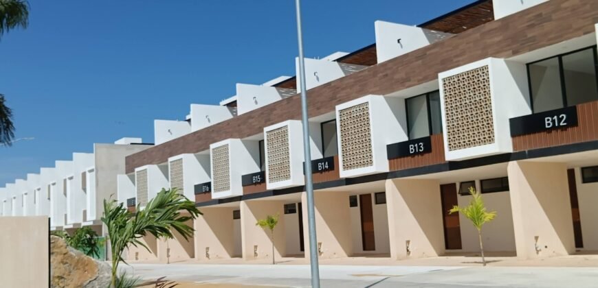 TOWNHOUSE EN VENTA SEREMOS RESIDENCIAL MERIDA YUCATAN