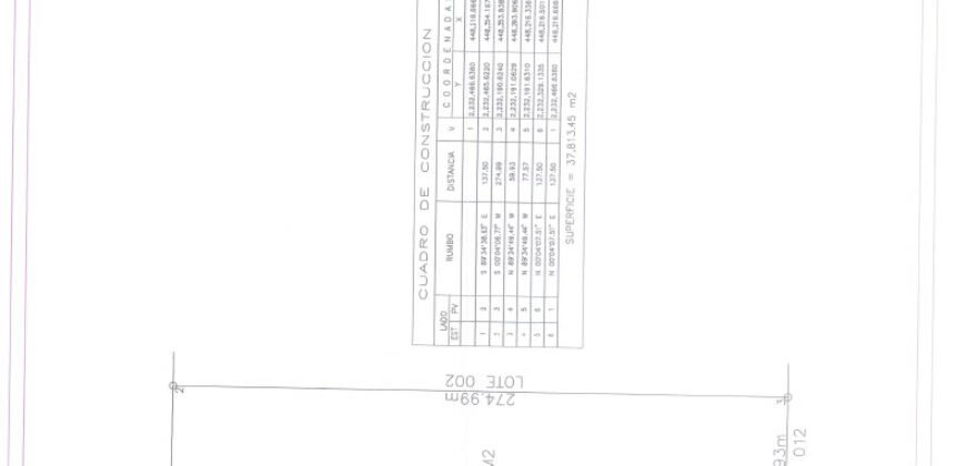 Terreno con Vocación Hotel, Casa o Comercial