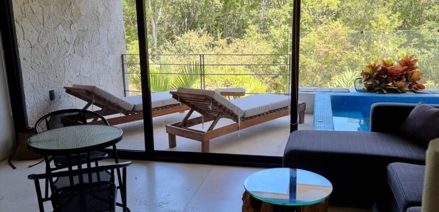 Departamento en Venta con Terraza y Plunge Pool – La Veleta Tulum | $3,500,000 MXN