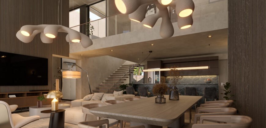 Casa de Lujo en Preventa – Arcana Tulum | 4 Recámaras, Alberca y Cine Privado