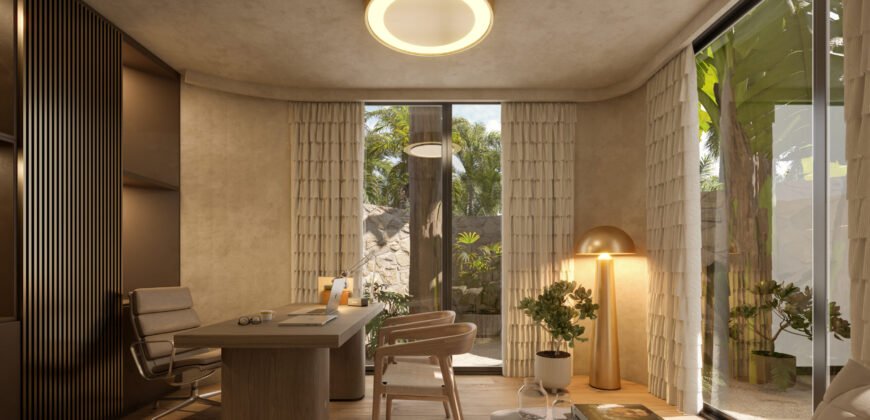 Casa de Lujo en Preventa – Arcana Tulum | 4 Recámaras, Alberca y Cine Privado