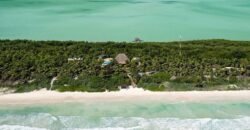 Terreno Frente al Mar y Laguna en la Reserva de Sian Ka’an – 2,180 m² Escriturado