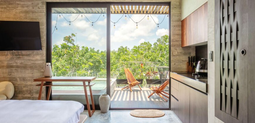 Estudio en Venta con Terraza y Plunge Pool – Región 15 Tulum | $2,450,000 MXN