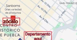 «DEPARTAMENTO EN CENTRO HISTORICO PUEBLA EN RACCIONAMIENTO PRIVADO»
