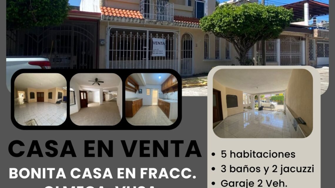 🏡 Casa en venta de 231 m2!! en Fracc. Olmeca, Vhsa., Tab. ¡La oportunidad que estabas esperando! por $2,345,000 🏡