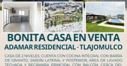 Casa en Venta en ADAMAR Residencial, Tlajomulco. 93 Mts.