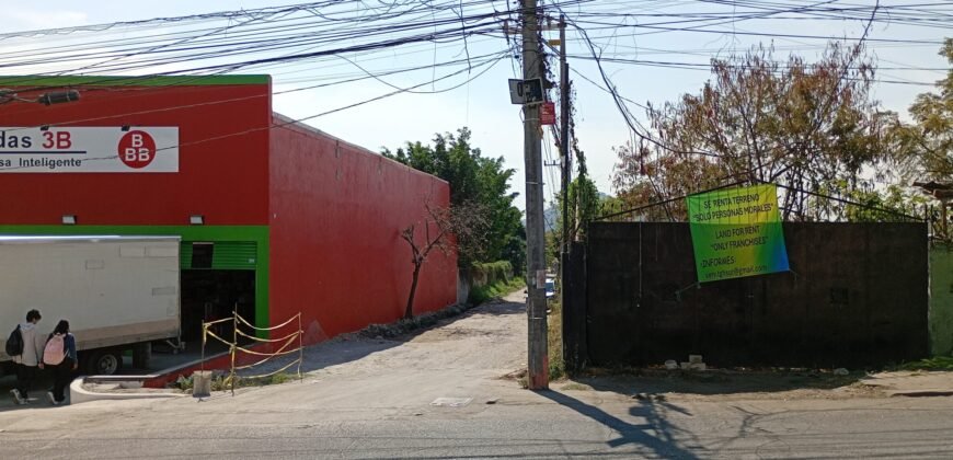 TERRENO EN RENTA TEMIXCO MORELOS