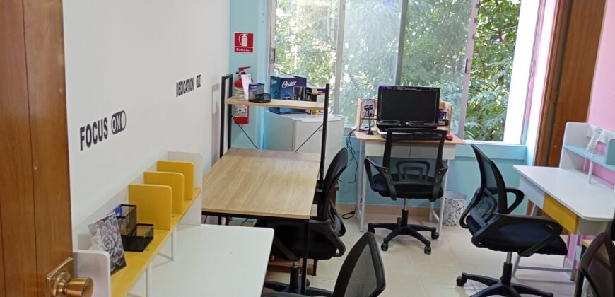 OFICINA TODO INCLUIDO EN RENTA ROMA SUR CDMX 06760