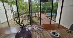 Casa amueblada 3 recámaras en renta con alberca privada en Senderos Sur