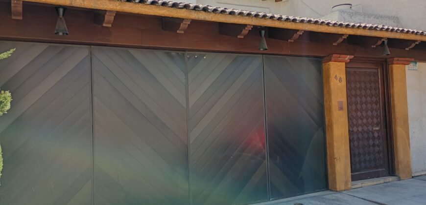 Casa en coyoacan estilo mediterráneo 4 recamaras de lujo