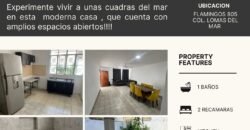 Hermosa casa lista para habitar a 8 min del malecón y playa COL LOMAS DEL MAR