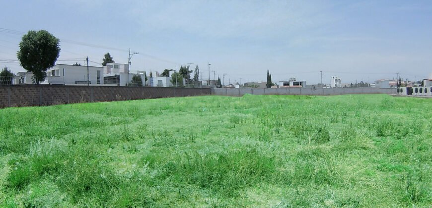 Terrenos en Venta Fracc Santa Cruz Guadalupe por Recta a Cholula, Puebla