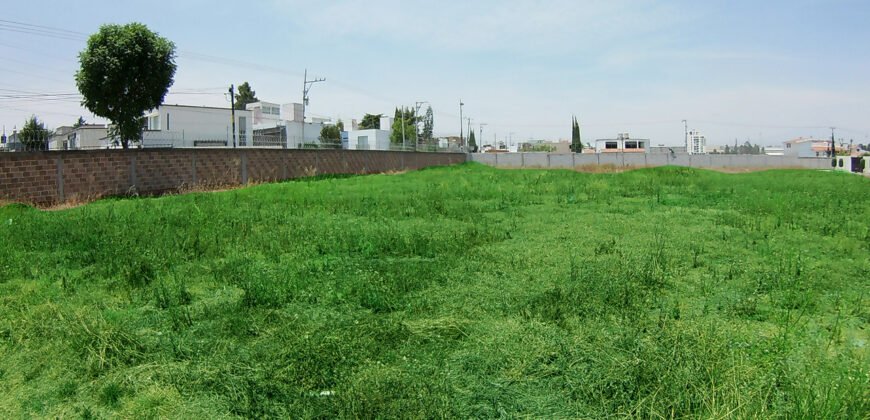 Terrenos en Venta Fracc Santa Cruz Guadalupe por Recta a Cholula, Puebla