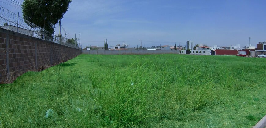 Terrenos en Venta Fracc Santa Cruz Guadalupe por Recta a Cholula, Puebla
