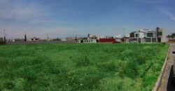 Terrenos en Venta Fracc Santa Cruz Guadalupe por Recta a Cholula, Puebla