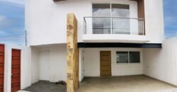 Vendo Casa Nueva en San Pedro Cholula Puebla, en conjunto privado de solo 4 terrenos.