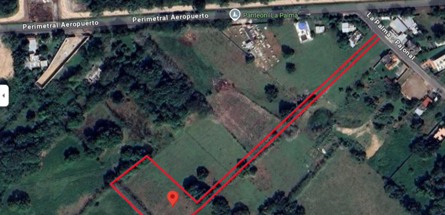 🚨 Terreno en venta!! 🚨 Plusvalía y bien ubicado, a un lado del Aeropuerto y 15 minutos de Villahermosa ! La Palma, Vhsa, Tab.🏠 💲4,090,000.00 🚨
