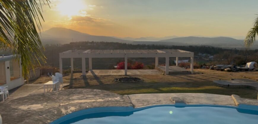 Quinta Panoramica en La Cima de Montaña con Vistas a Chapala, Cajititlán y Gdl