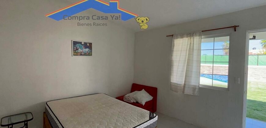 Casa con bungalow en venta en haciendas de Tequisquiapan