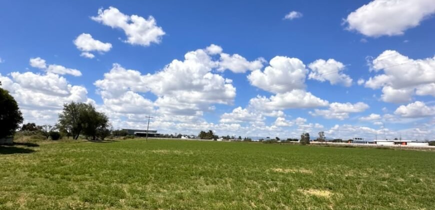 Venta de Terreno y Reserva Territorial (3.12 HA) con Derechos de Agua | Corredor Industrial Carretera 57 (Mex – Qro), La Palma, Pedro Escobedo, Querétaro.