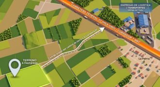 Venta de Reserva Territorial y Terreno Comercial (4.17 HA) Corredor Logístico Carretera 57 (Mex – Qro), La Palma, Pedro Escobedo, Queretaro.
